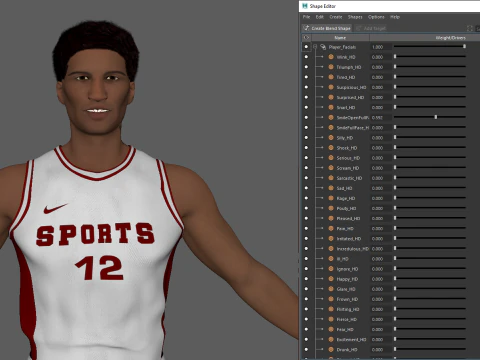 Basketball Player White Player 02 3D Model