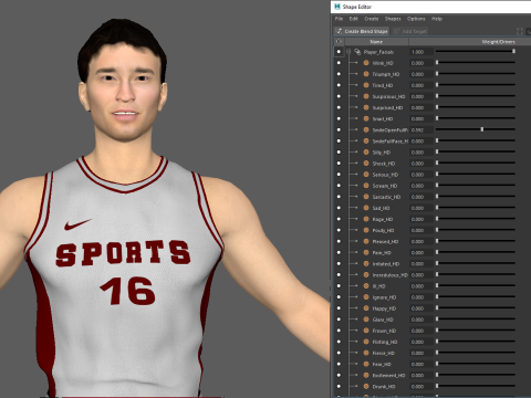Basketball Player White Player 05 3Dモデル