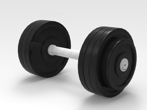 Dumbell 3Dモデル