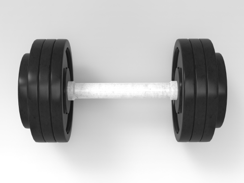 Dumbell 3Dモデル