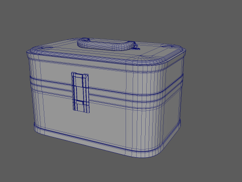 Luggage box 3D Model
