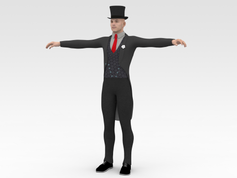 Magician 3D मॉडल