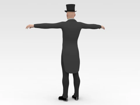 Magician 3D Model