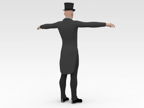 Magician 3D Model