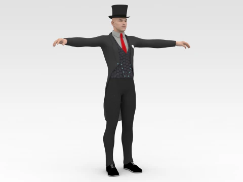 Magician 3D Model