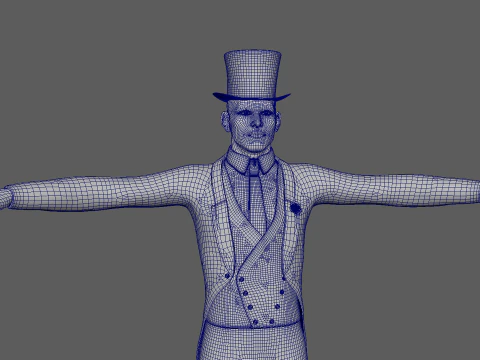 Magician 3D Model