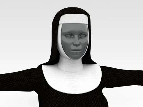 Rahibe Pe&ccedil;e 3D Model