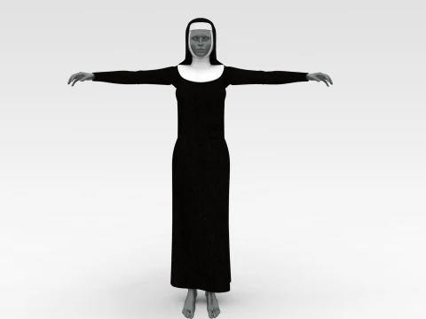 Rahibe Pe&ccedil;e 3D Model