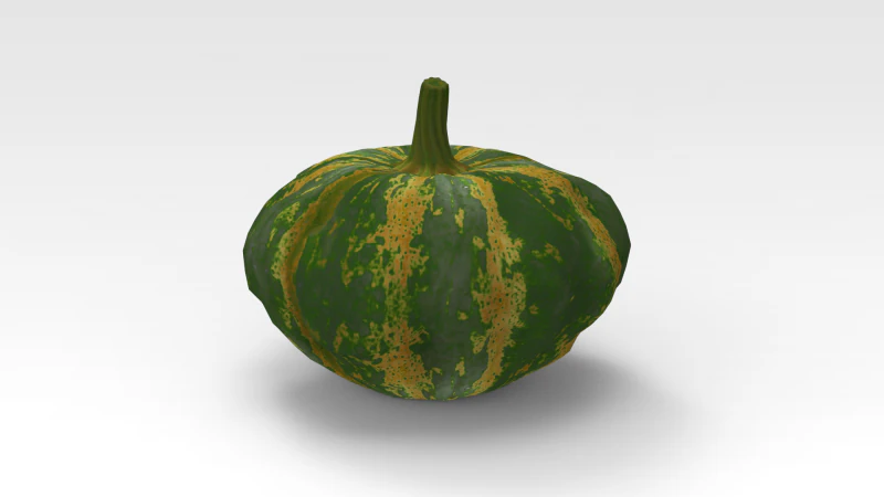 パンプキン 3Dモデル .c4d .max .obj .3ds .fbx .stl .blend 
