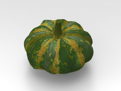 Pumpkin 3D Model