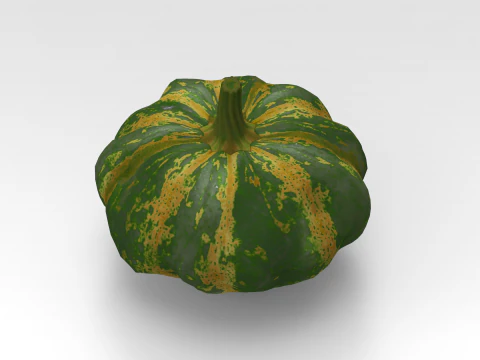パンプキン 3Dモデル