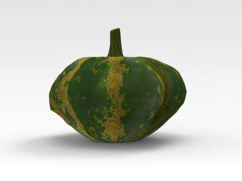 パンプキン 3Dモデル