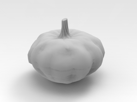 Pumpkin 3D Model