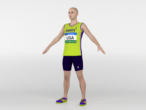 Runners 2 in 1 3D Model