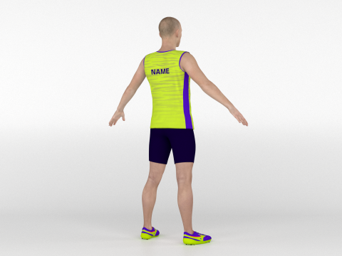 Runners 2 in 1 3D Model