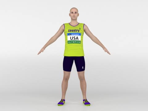 Runners 2 in 1 3D Model