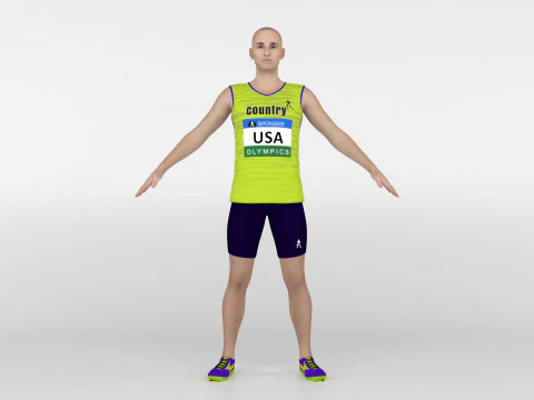Runners 2 in 1 3D Model