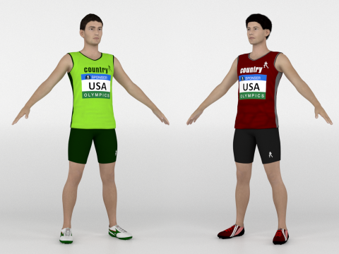 Runners 2 in 1 Modelo 3D