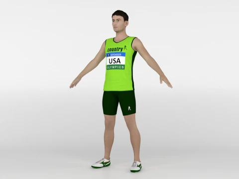 Runners 2 in 1 3D Model