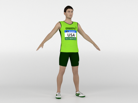 Runners 2 in 1 3D Model