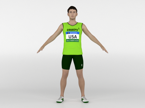 Runners 2 in 1 3D Model