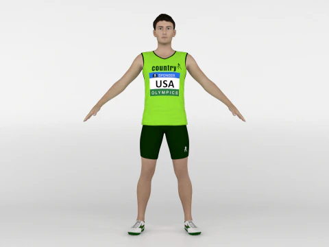 Runners 2 in 1 3D Model