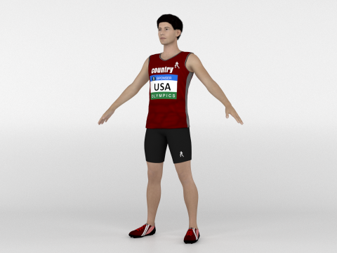 Runners 2 in 1 3D Model