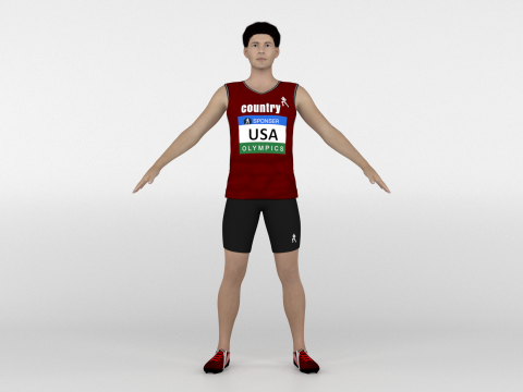 Runners 2 in 1 3D Model