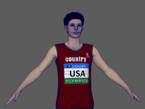 Runners 2 in 1 3D Model