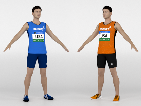 Runners 2 in 1 Modelo 3D