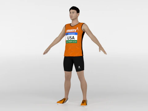 Runners 2 in 1 3D Model
