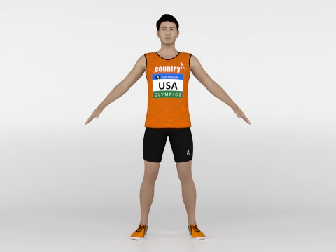 Runners 2 in 1 3D Model
