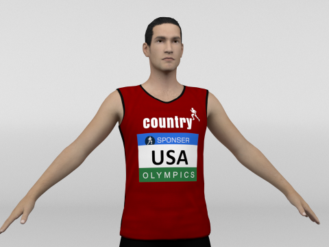 Runners 4 in 1 3D Model