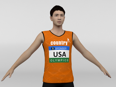 Runners 4 in 1 3D Model