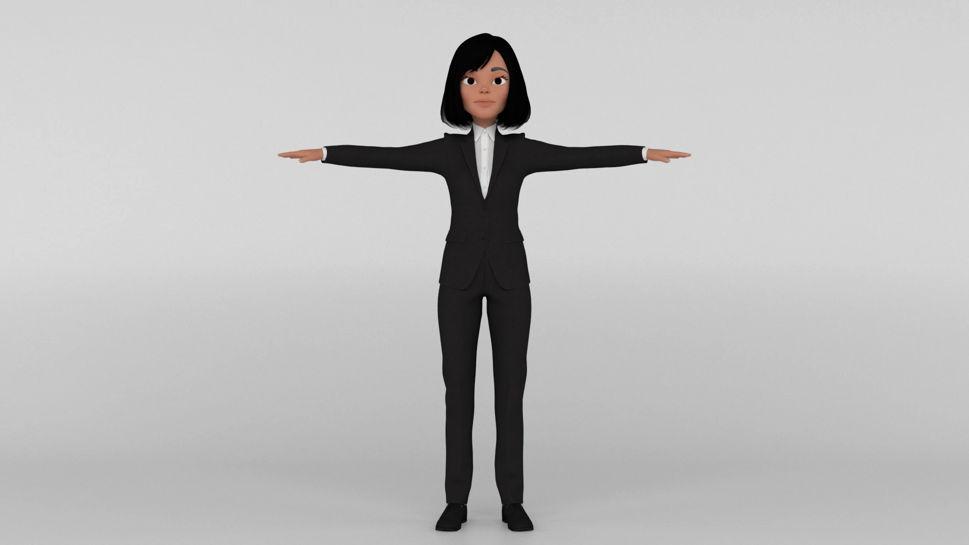 Ufficiale dei cartoni animati Modello 3D .c4d .max .obj .3ds .fbx .stl .blend 