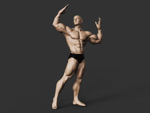 Binaragawan Model Cetak 3D