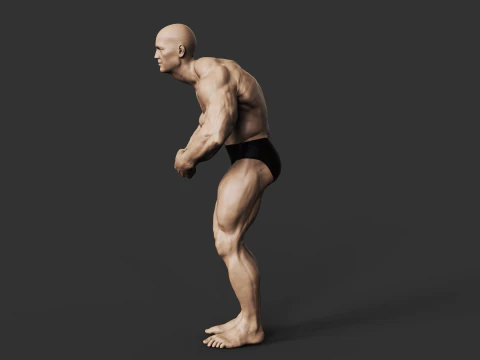 Bodybuilder 3D printmodel
