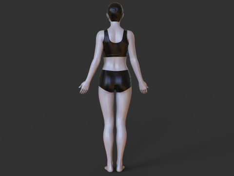 Yoga Pose - Mountain Pose - Tadasana Modelo de impresión 3D