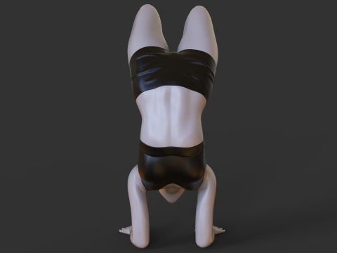 Yoga Pose - Scorpion pose - Vrischikasana Modelo de impresión 3D