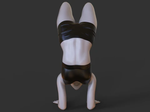 Yoga Pose - Scorpion pose - Vrischikasana 3D Print Model
