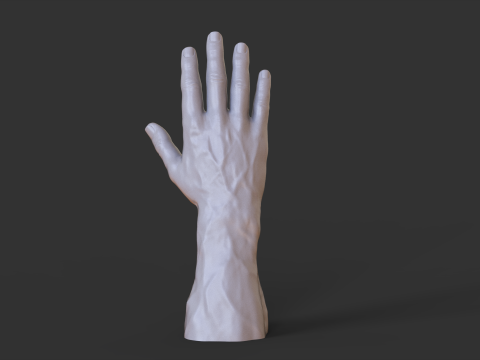 Male Hand Pose - Gesture - 1 3D 打印模型