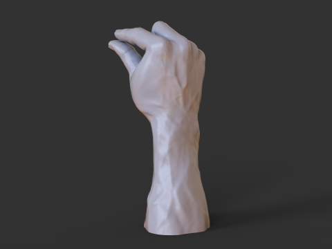 Male Hand Pose - Gesture - 2 3D 打印模型