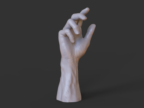 Male Hand Pose - Gesture - 3 3Dプリントモデル