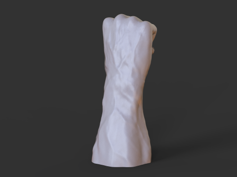 Male Hand Pose - Gesture - 11 Modello di stampa 3D