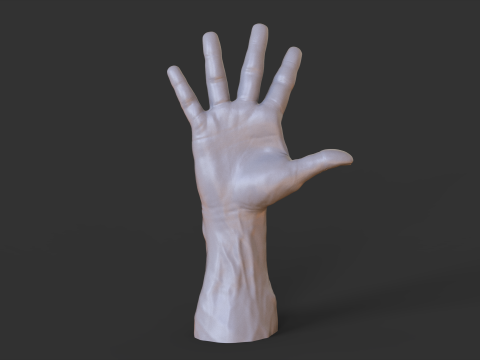 Male Hand Pose - Gesture - 20 3Dプリントモデル