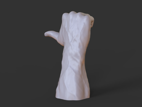 Male Hand Pose - Gesture - 21 Model Cetak 3D