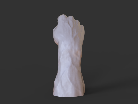 Male Hand Pose - Gesture - 28 3D Print Model