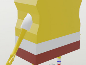 spanch bob squarepants 3D मॉडल