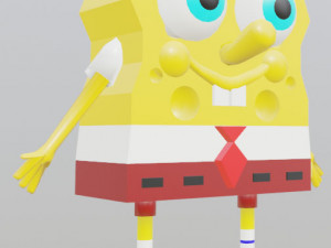 spanch bob squarepants 3D मॉडल