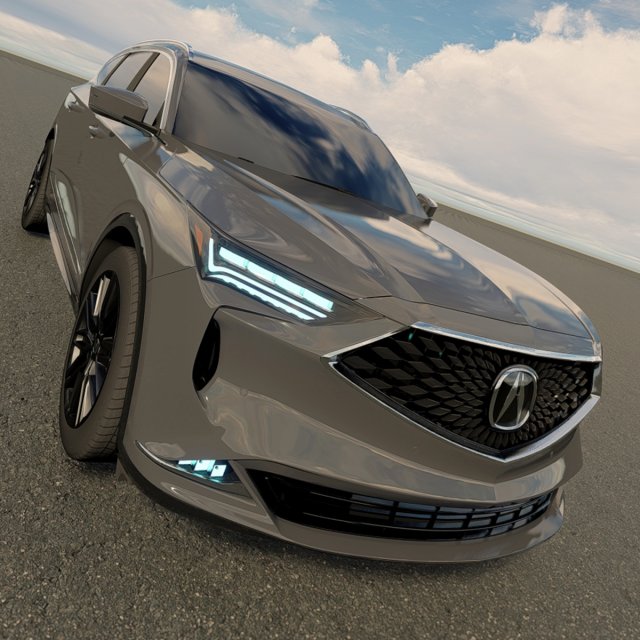 acura mdx 2022 3D 모델 .c4d .max .obj .3ds .fbx .stl .blend 